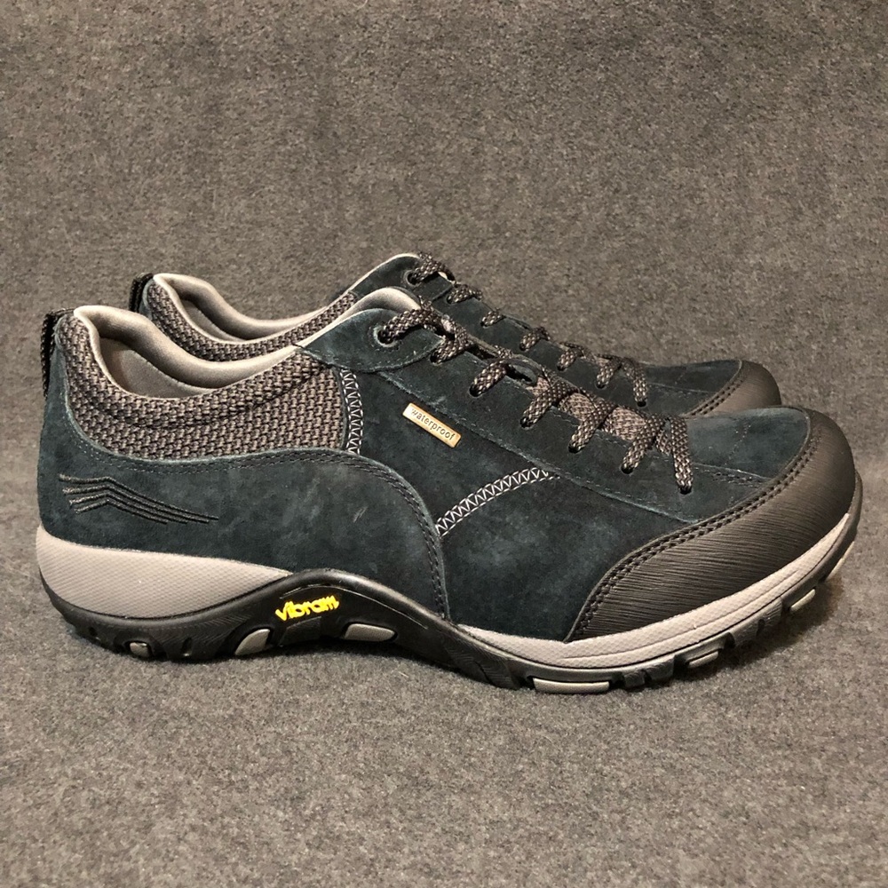 Dansko Women's Shoes Paisley Black Waterproof Vibram Sneaker US 9.5-10/ EU 40